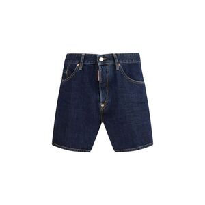 Dsquared² Blue Cotton Bermuda Men's Shorts